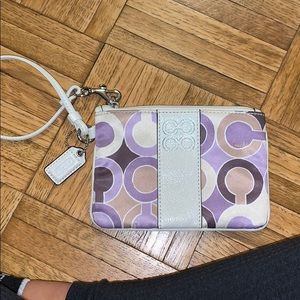Lavender coach bag